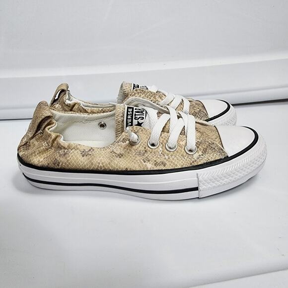NWT Converse Snake Print Slip-On Shoes - Picture 2 of 10